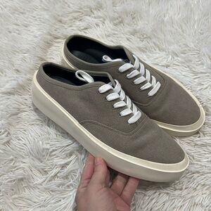 Fear of God 101 Canvas Backless Sneakers - Size 41 US8